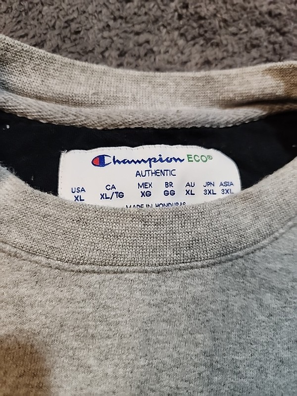 Champion ECO Gray Active Pullover Sweatshirt Mens XL gallery