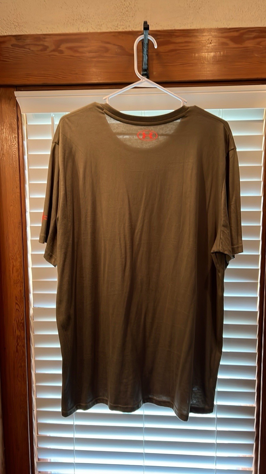 Under Armour Project Rock Shirt XXL 2XL Olive Drab OD Green Military Bull gallery