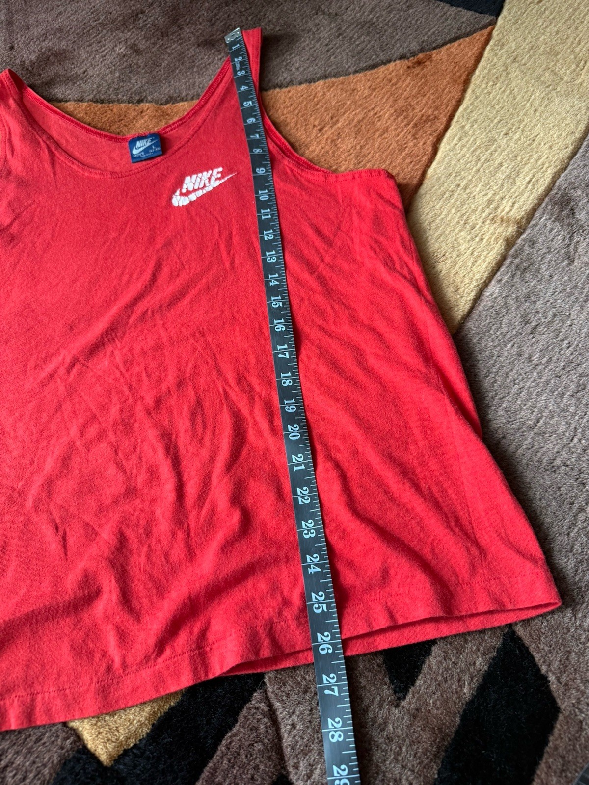 Vintage 80’s Nike Running Muscle Tank Size Large Blue Tag gallery
