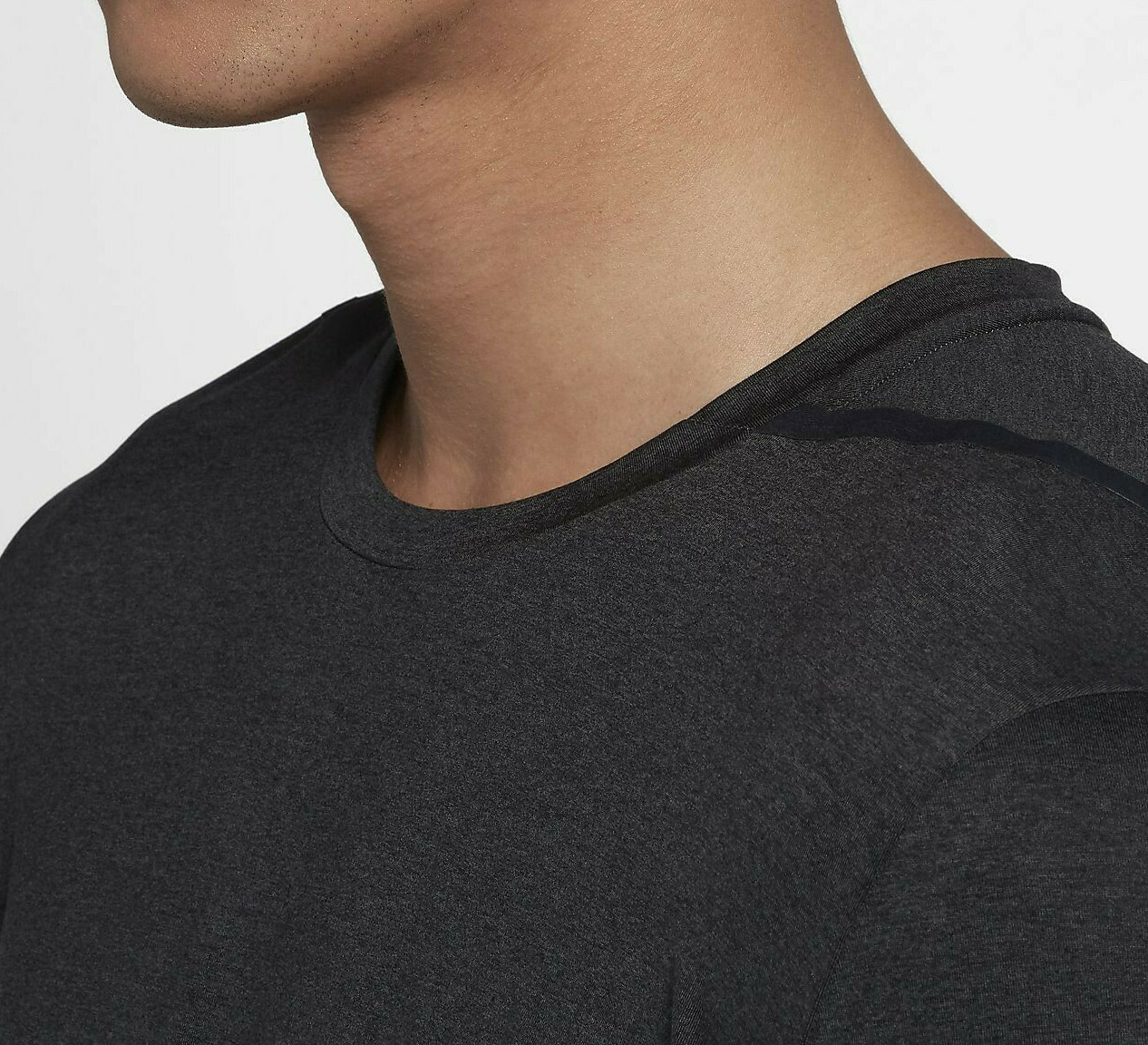 Nike Men's NTK Dry Max Black/Anthracite Training Tee (928015-010) Sizes M/L NWT gallery