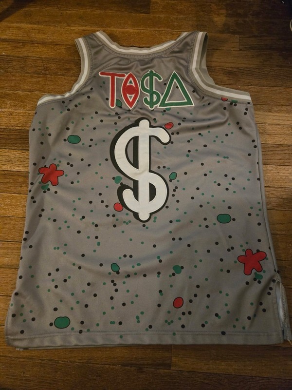 Headgear Classics Bart Simpson Basketball Jersey Tank Top Gray Size S gallery
