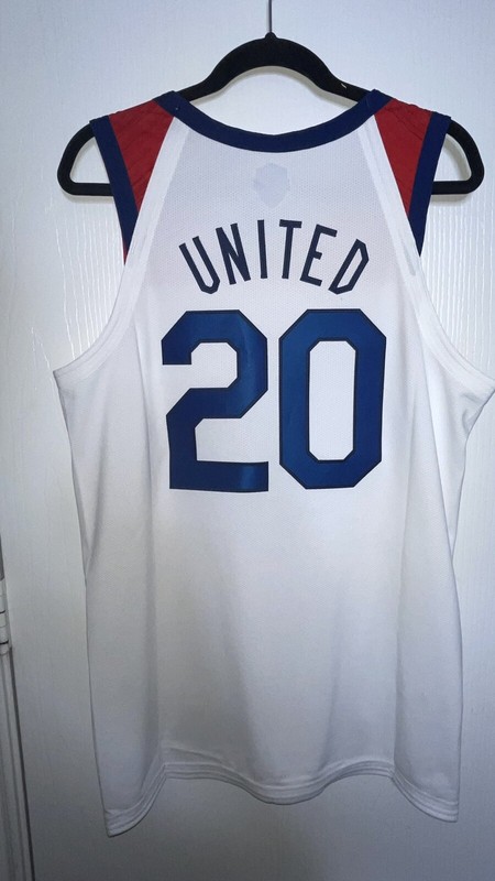 RareNike Team USA Authentic Olympic Vaporknit Jersey CT6516-100 Mens Size 44 +2 gallery