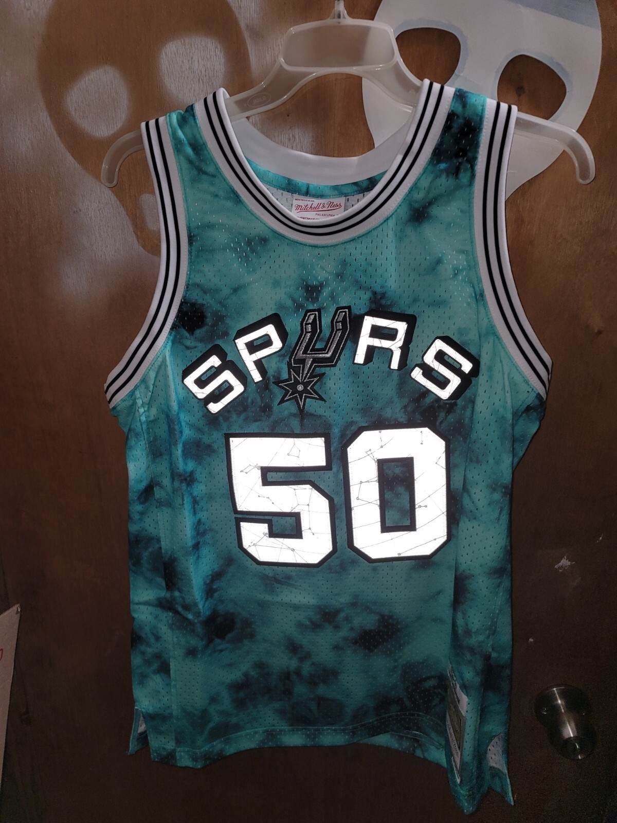 Mens Mitchell & Ness NBA GALAXY SWINGMAN JERSEY - SPURS 1998 DAVID ROBINSON gallery