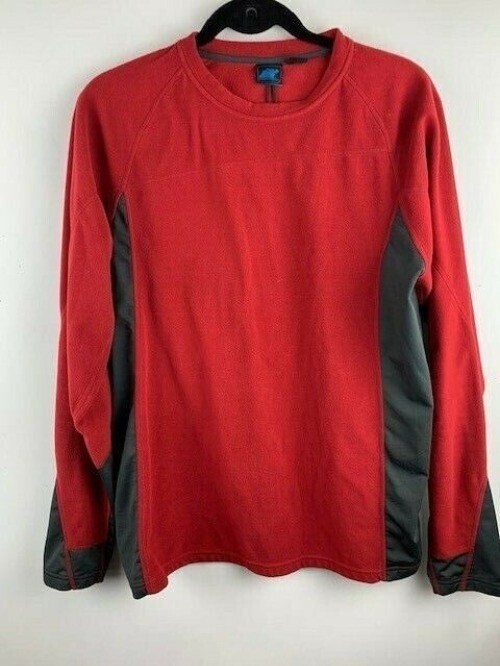 Eastern Mountain Sports Size Medium Mens Shirt Red Crew Neck gallery