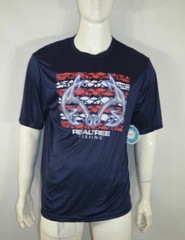 Realtree Men’s T shirt M Fishing Graphic Tee Navy NWT