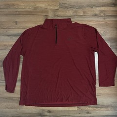 Nike Dri-FIT Shirt Mens 2XL 1/4 Zip Long Sleeve Training Golf Shirt