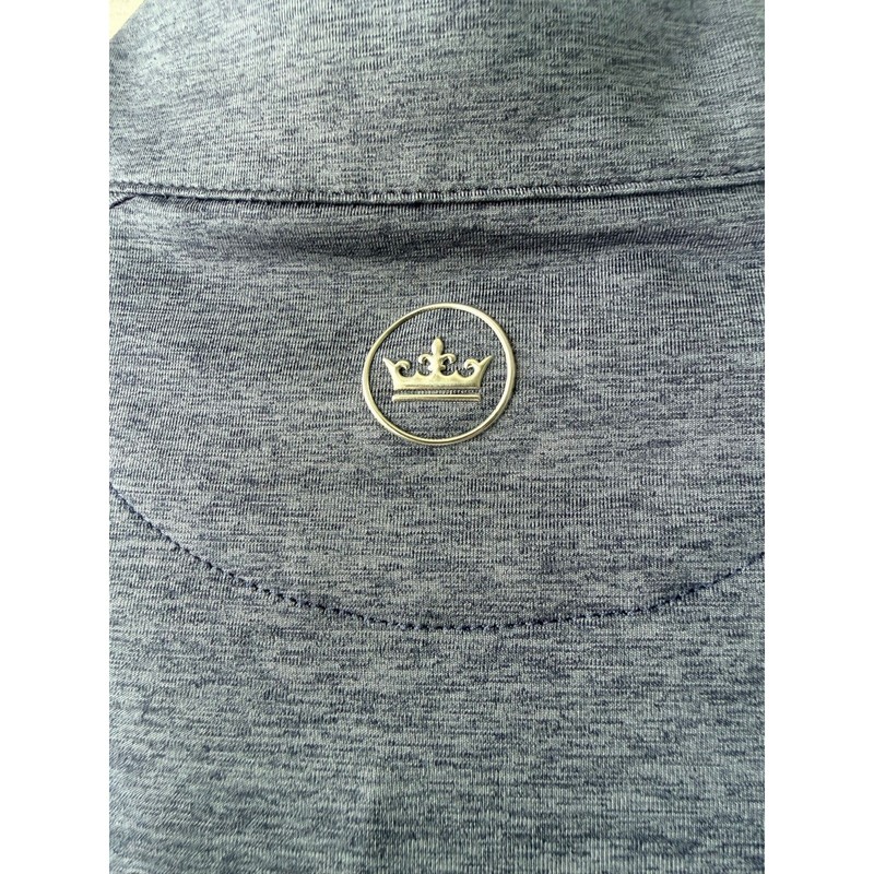 Peter Millar Crown Crafted Men's Stealth Performance Quarter-Zip Vest Blue L gallery