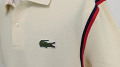 LACOSTE Men’s Made in France Polo Shirt Organic Cotton Big Croc XXL/7 $198 VEUC*