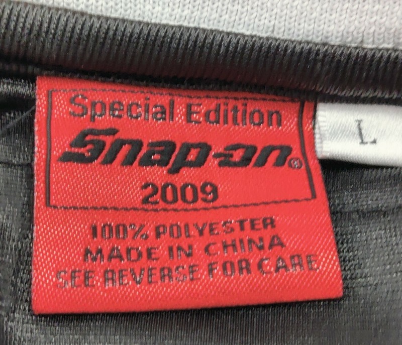 Snap On Tools Men Jersey Special Edition 2009 Short Sleeve Football Shirt Sz L gallery