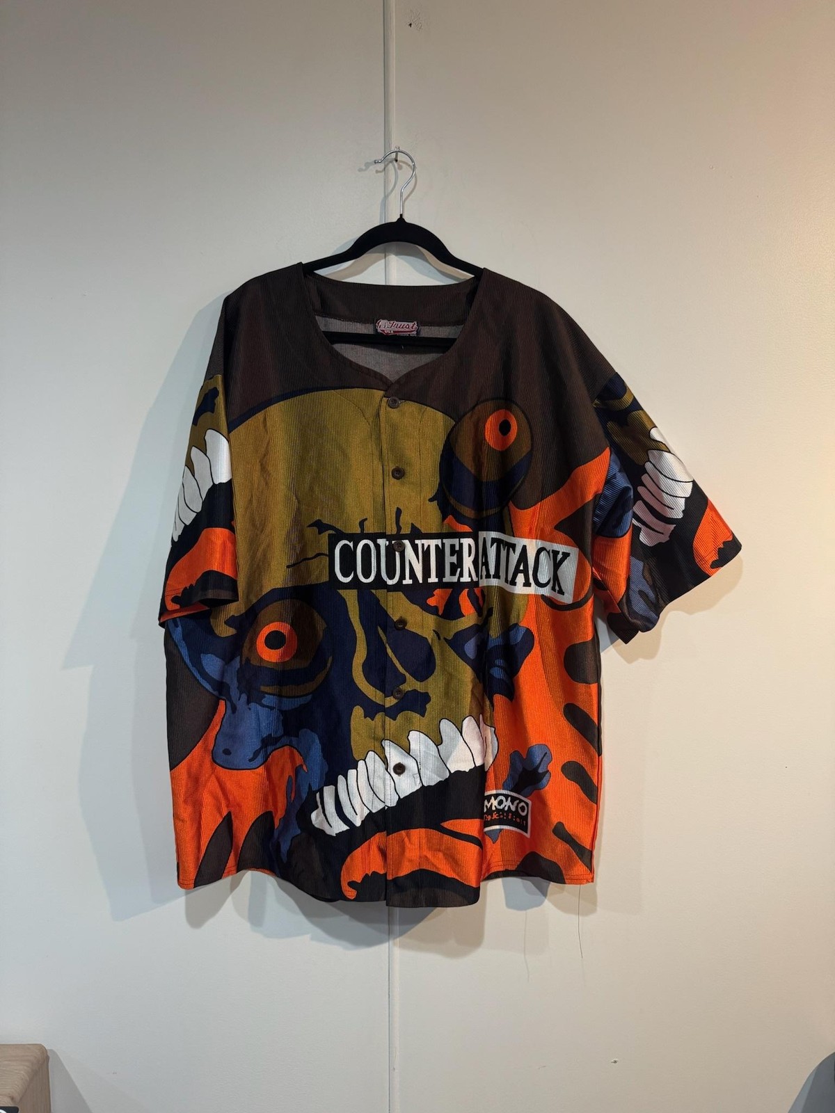 Vintage Trust USA Counterattack Jersey Shirt 2XL Multicolor Graphic Baseball Y2K gallery