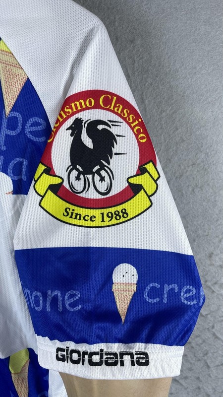 Giordana Ciclismo Classico Cycling Jersey Mens Large Ice Cream Italy Full Zip gallery