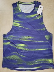 PUMA Run Velocity Athletic Tank Top Men’s S NWT 526596 46 Blue Crystal Crew Neck