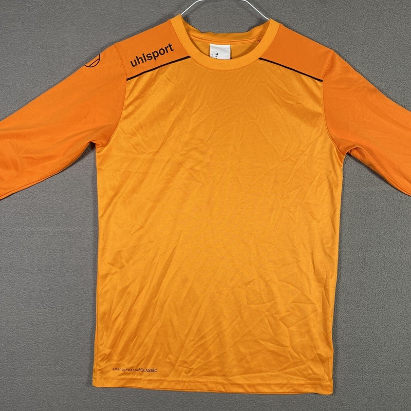 Uhlsport Goalkeeper Jersey Mens Small Orange Long Sleeve Smartbreathe Classic gallery