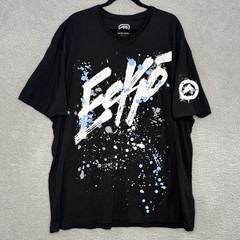 Ecko Unltd Graffiti Shirt Mens 4XL Black Rawthentic Long Sleeves Graphic Tee Y2K