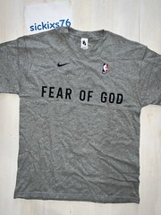 Nike x Fear of God Warm Up T-Shirt ‘Dark Heather Grey’ Size S [CU4699-063]