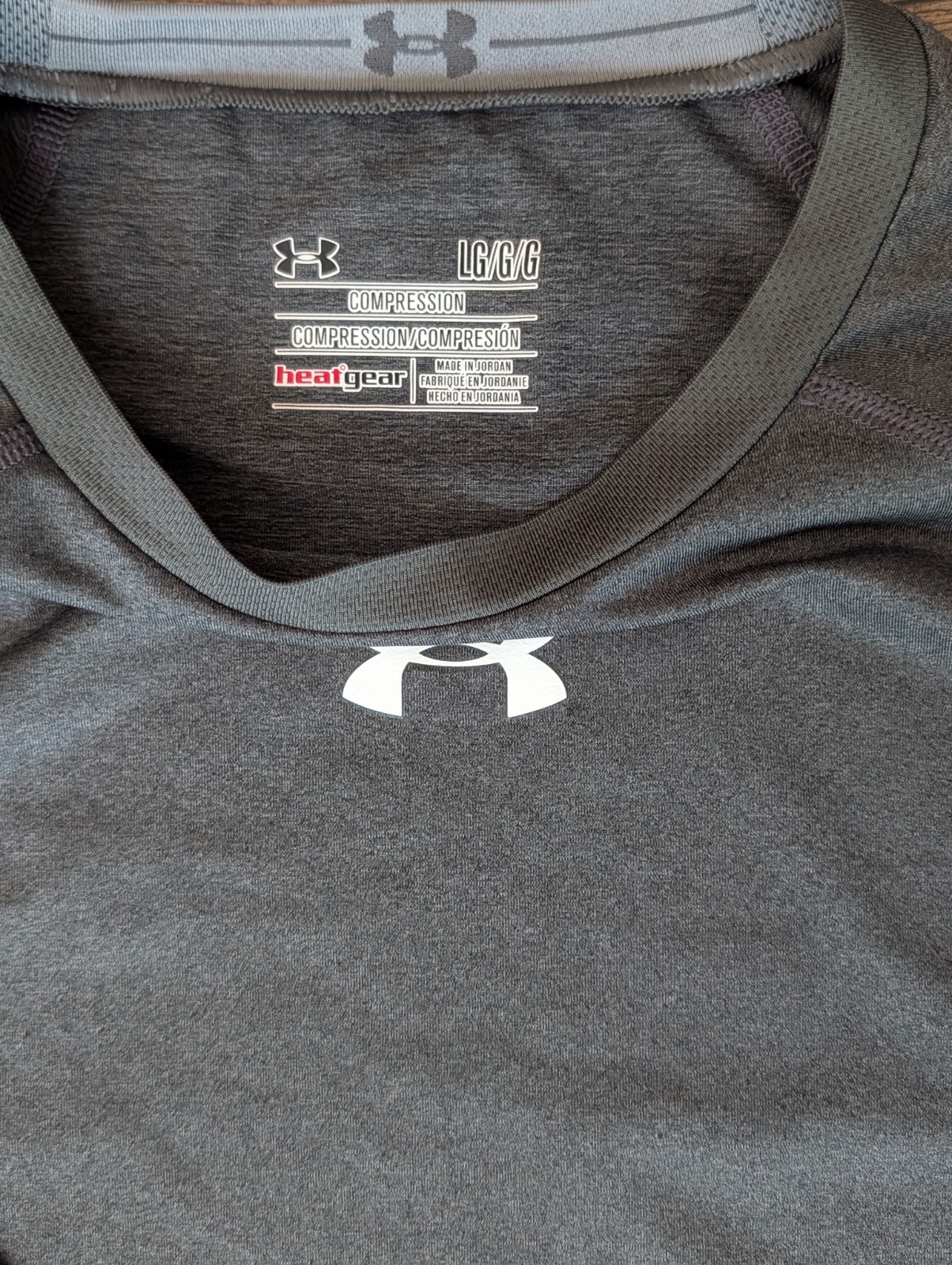 Under Armour HeatGear Compression Super Light Long Sleeve Shirt Men's Large NWOT gallery