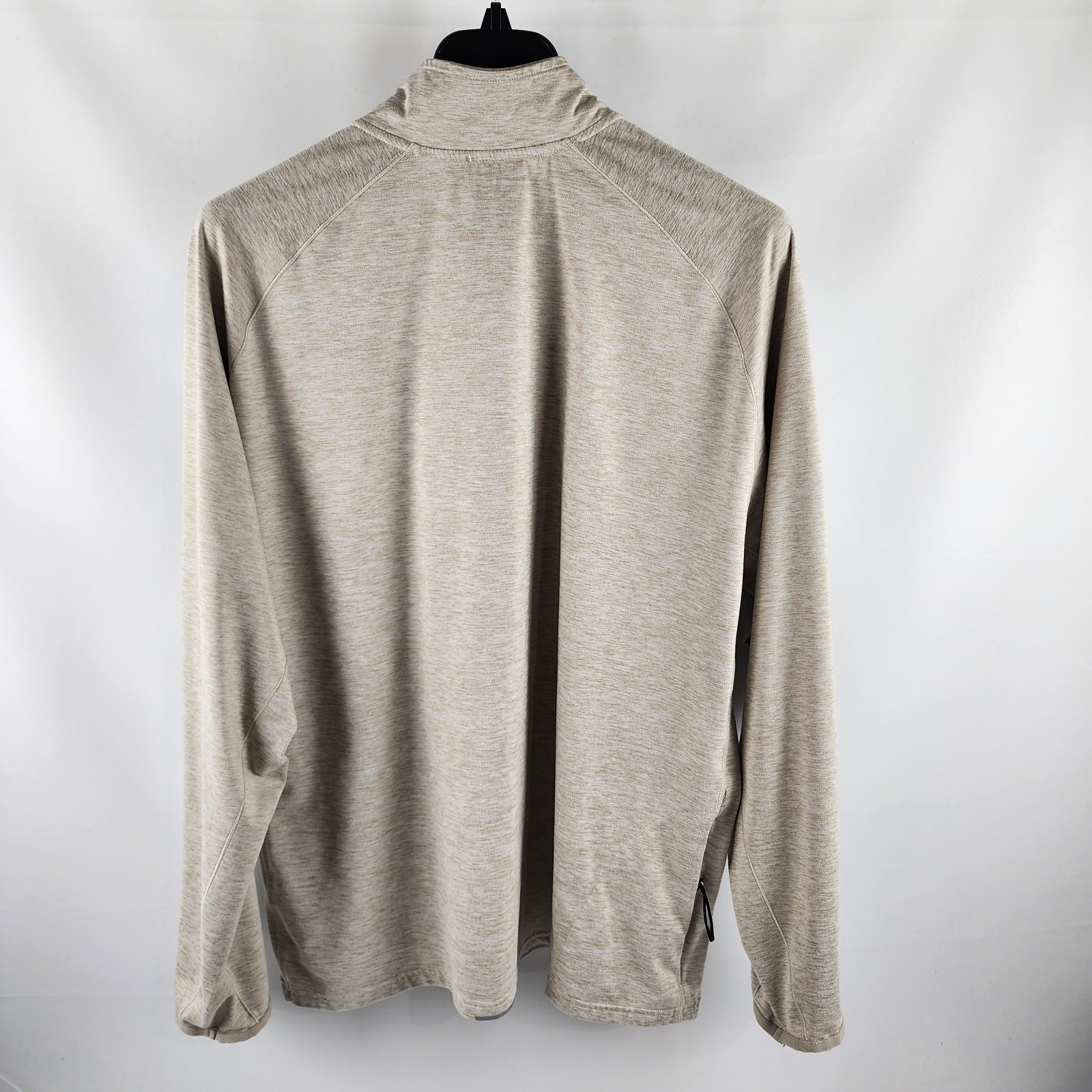 VRST Shirt Mens XXL Tan Accelerate Warm Breathable 1/4 Zip Pullover MAX200373N gallery