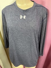 Under Armour HeatGear Men’s L/G Loose Fit Long Sleeve V-Neck Heather Tee