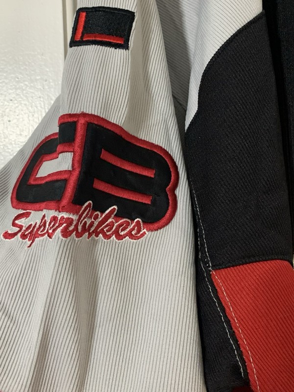Vintage FUBU Jersey Mens 2X Sports 05 Champions Streetwear Patch Red Blue 90s gallery