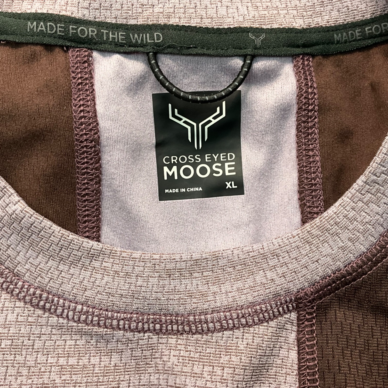 CROSS EYED MOOSE Outer LS Active Tee Performance Crew Men’s L NWT gallery