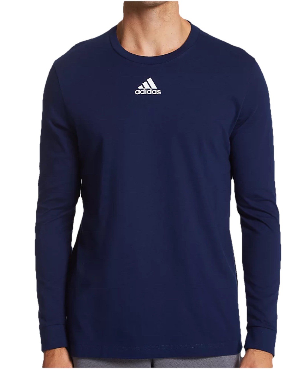 adidas Men’s Creator Long Sleeve Training Shirt Navy Size XL New gallery