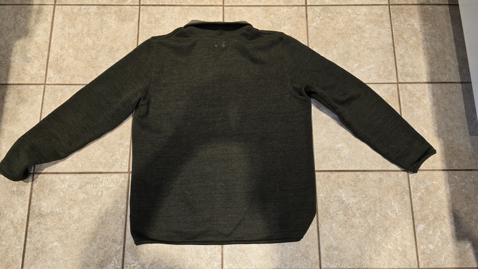 Under Armour Cold Gear XL Green Snap Pullover Sweater gallery