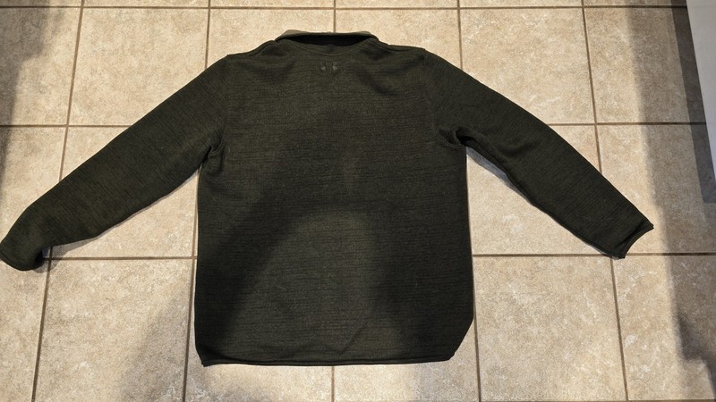 Under Armour Cold Gear XL Green Snap Pullover Sweater gallery