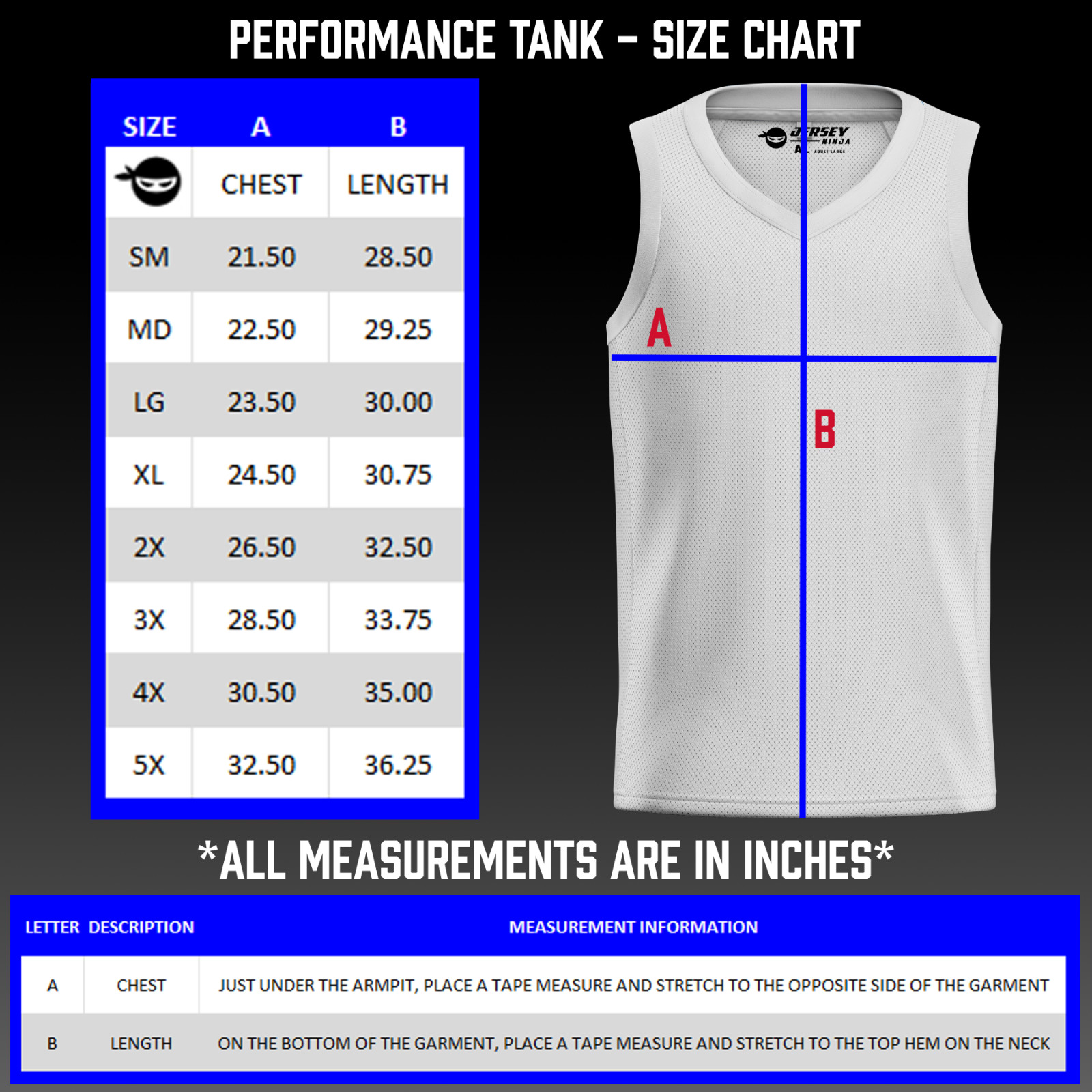 Halifax Highlanders Blue Performance Tank gallery