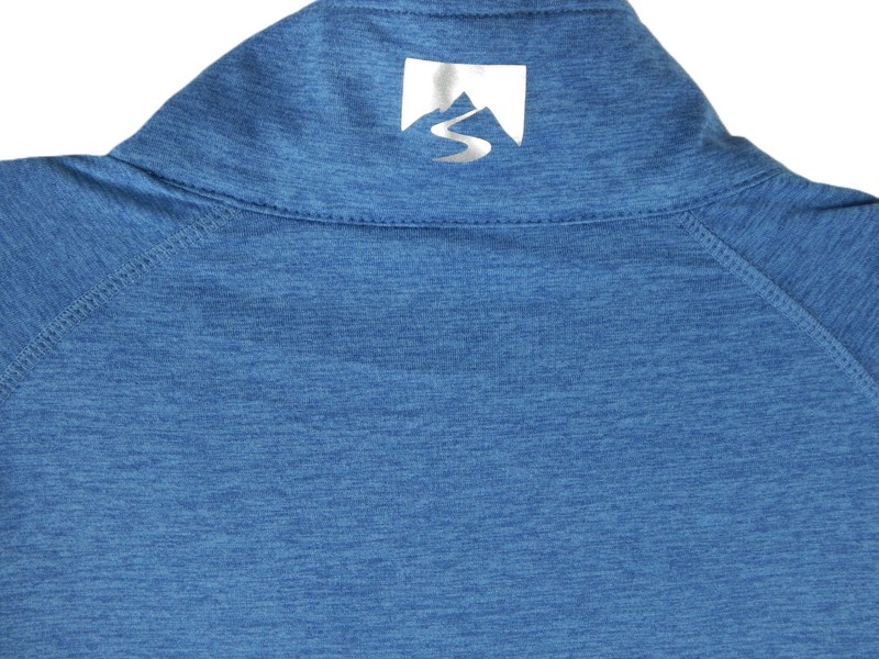 Storm Creek 1/4 Zip Pullover Shirt Mens L BLUE Performance Base Layer Stretch gallery