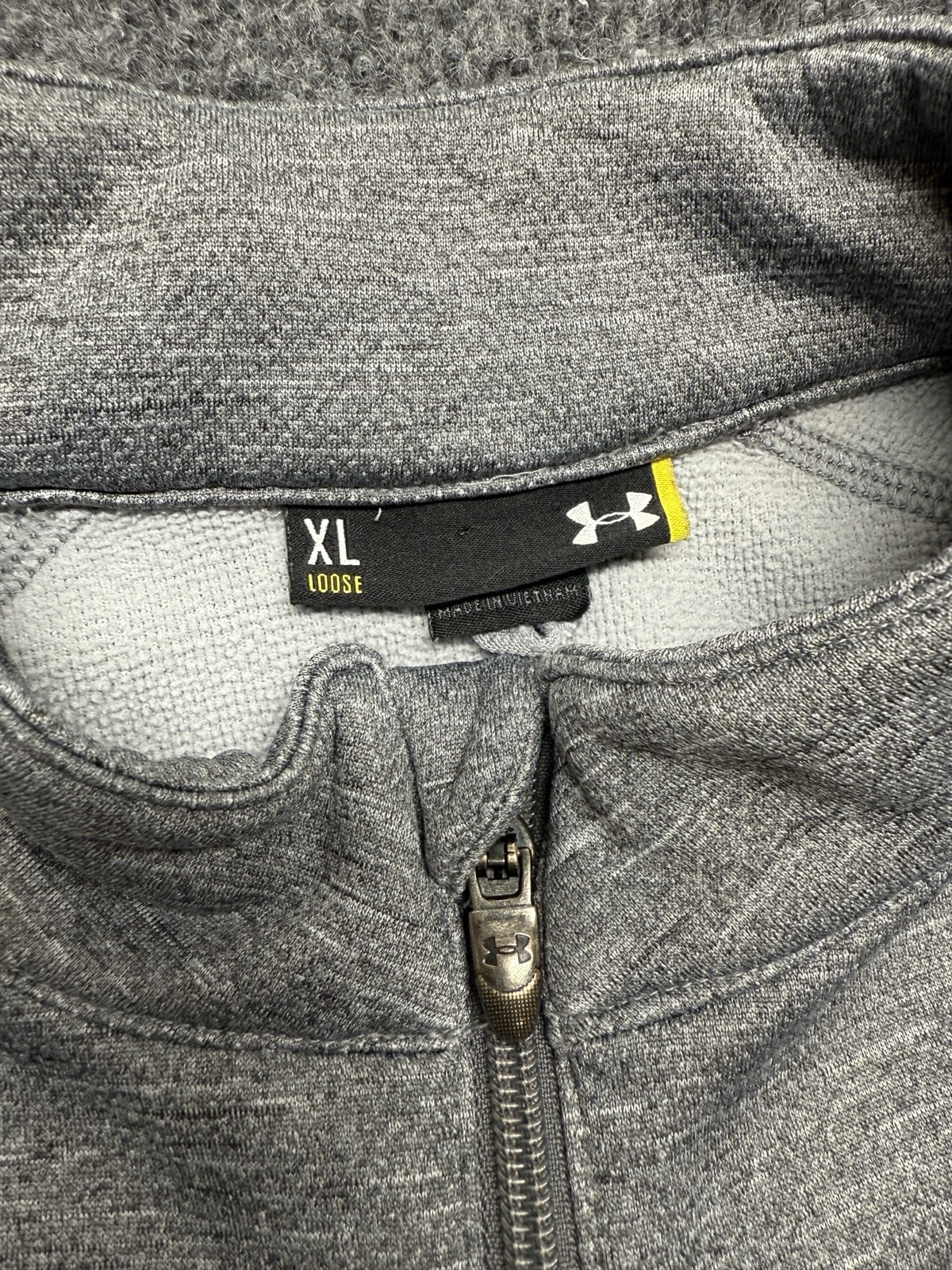 Under Armour Men's Grey Full Zip Loose Fit XL US Open At Merion 2013 gallery