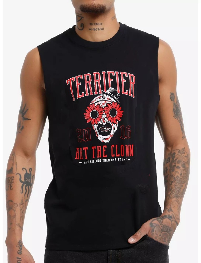 New Terrifier Art The Clown-Unisex Tank Tops for Fan