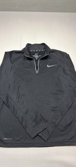 Nike Therma-Fit Black 1/4 Zip Pullover Mock Neck Men’s M Long Sleeve