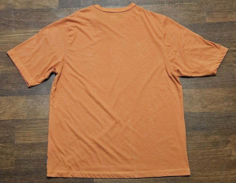 REEBOK mens active wear t-shirt SIZE MEDIUM COLOR ORANGE LM19 gallery