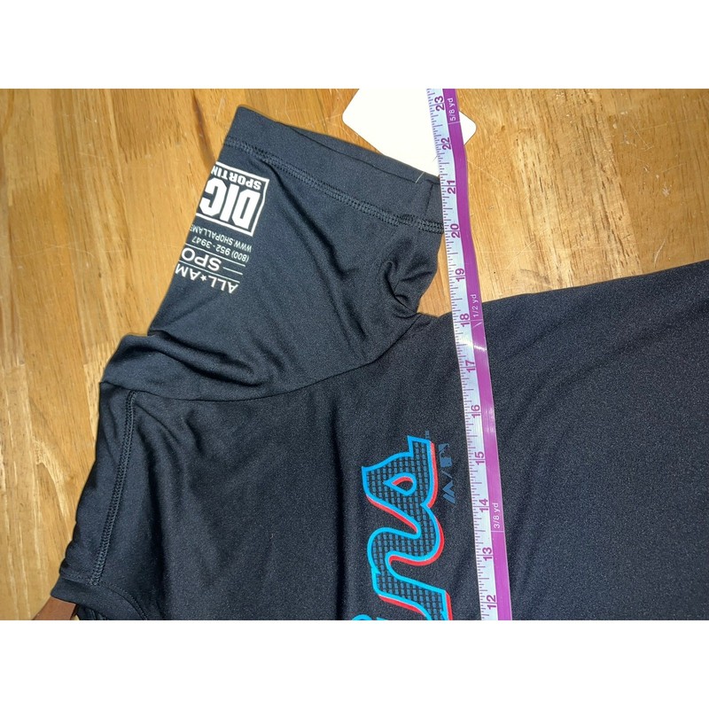 Florida Marlins Evolution Tee Jersey Active Top Cool Base Majestic MLB NWT Small gallery
