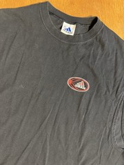 Vintage Adidas Basketball Muscle Tank XL Black Made USA Sleeveless Tee 00s