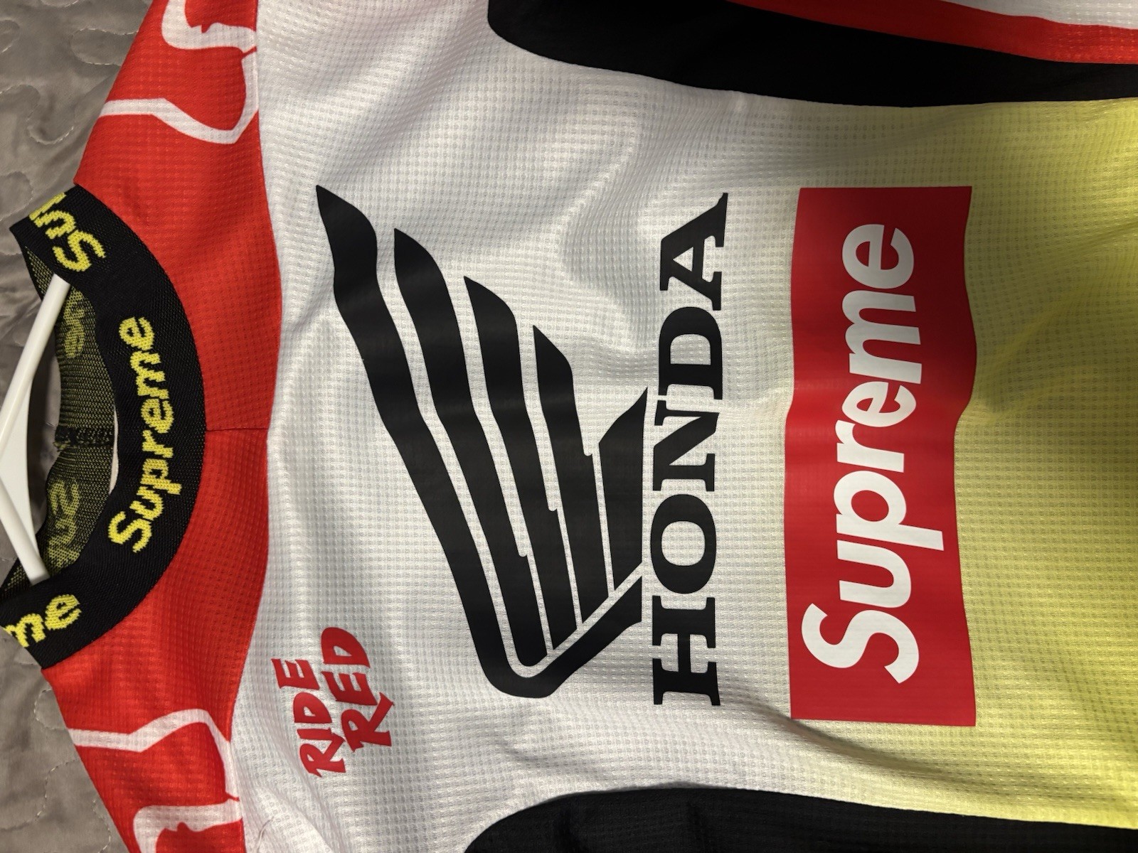 SUPREME x Honda x Fox Racing Jersey Men's Size S gallery
