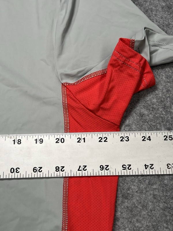 Psycho Bunny spandex Performance Athletic Training Shirt X-Large soft gray gallery