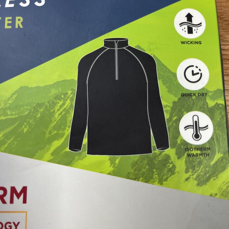 Mountain Warehouse Extreme Base Layer Zip Neck Top Men's M/L Extra Warm NEW gallery