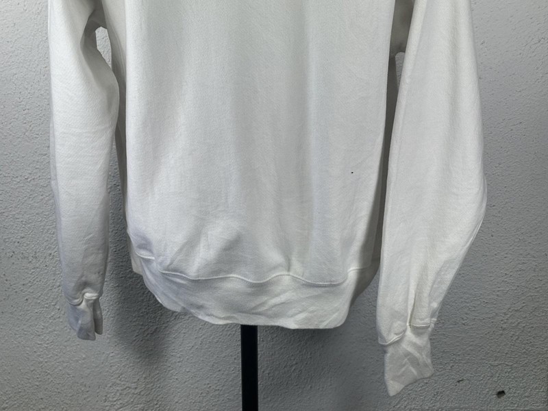 Champion Reverse Weave Pullover Hoodie White Men's Large gallery
