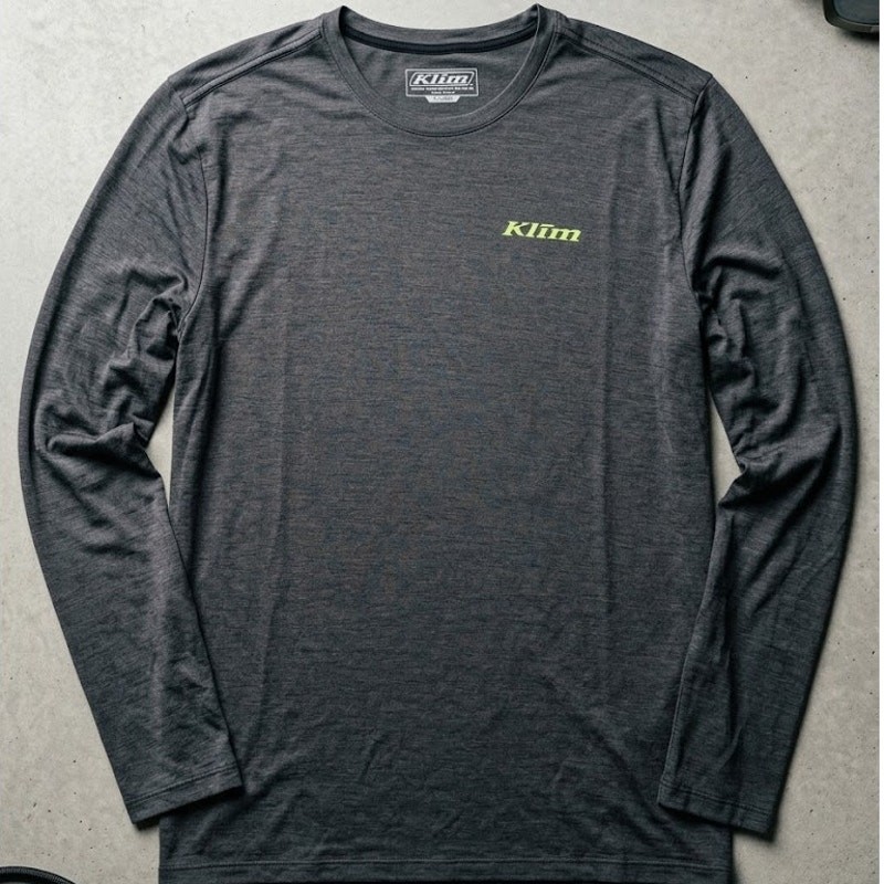 Klim Mens XL 87% Merino Wool Blend Long Sleeve Base Layer Shirt ADV Thermal Snow gallery