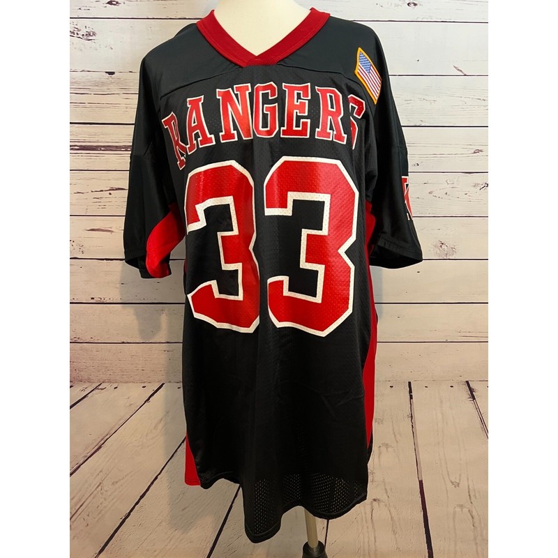 Delong New York Rangers Hockey Jersey XL Extra Large #33 33 USA Vintage Nylon gallery