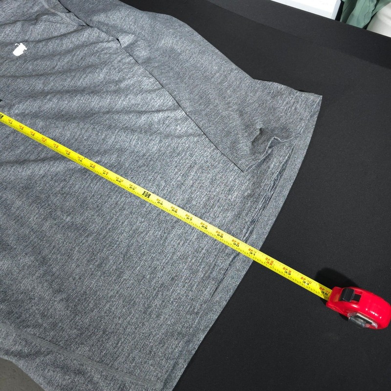 Masters Tech Active Pullover Mens XL Gray Heather Quarter Zip Golf MA7505-941 gallery