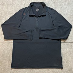 Rhone 1/4 Zip Pullover Men’s Large Black Lightweight Waffle Performance Workout
