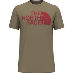 THE NORTH FACE Men’s Short Sleeve Half Dome Tee, Kelp Tan, Small