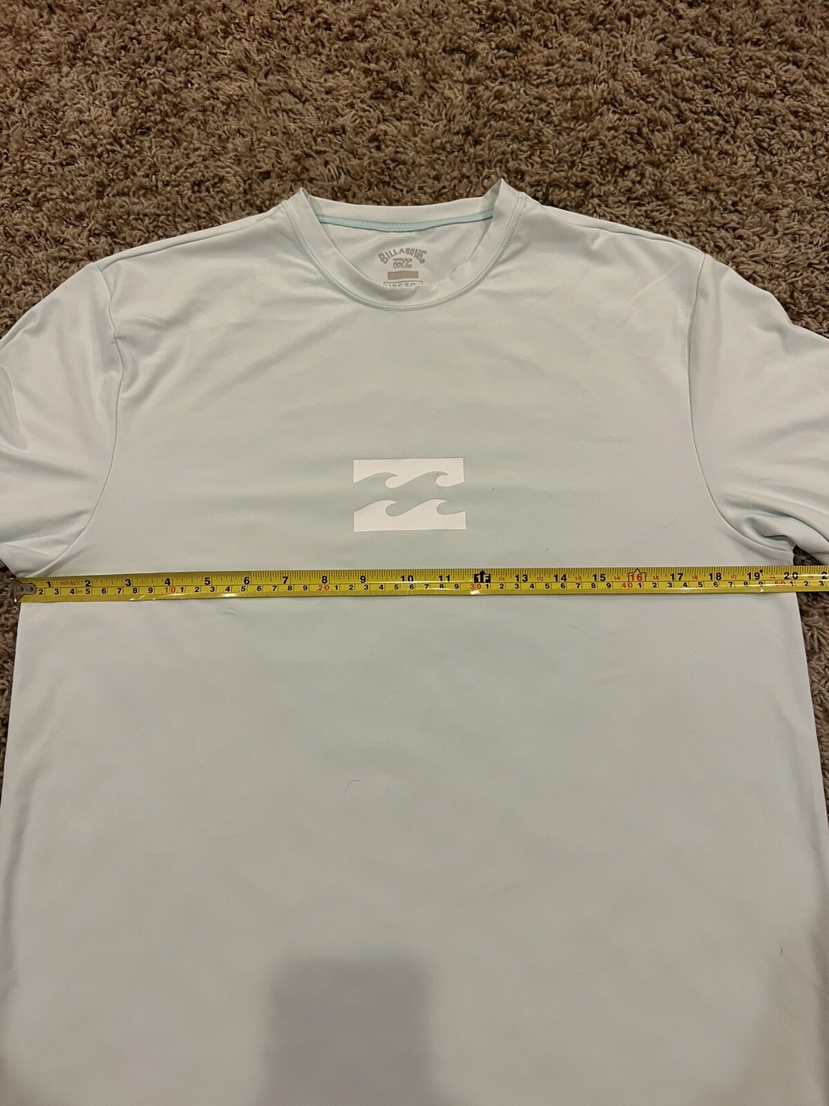 Billabong UVSURF Performance Fit Surf Shirt Size Large UPF 50+ Loose Fit gallery