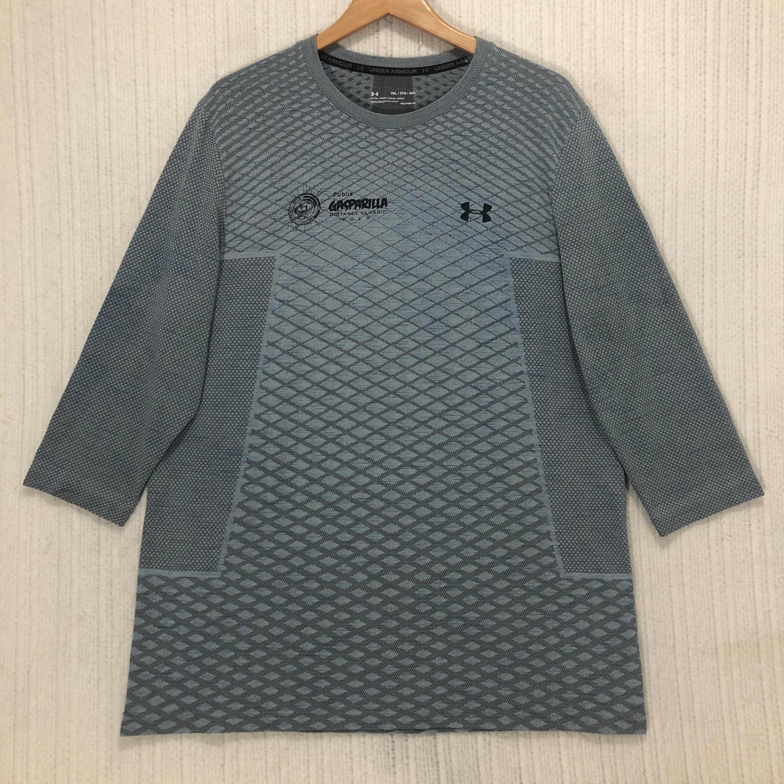 Under Armour Gasparilla Distance Classic 2019 Shirt Mens 2XL HeatGear Fitted gallery
