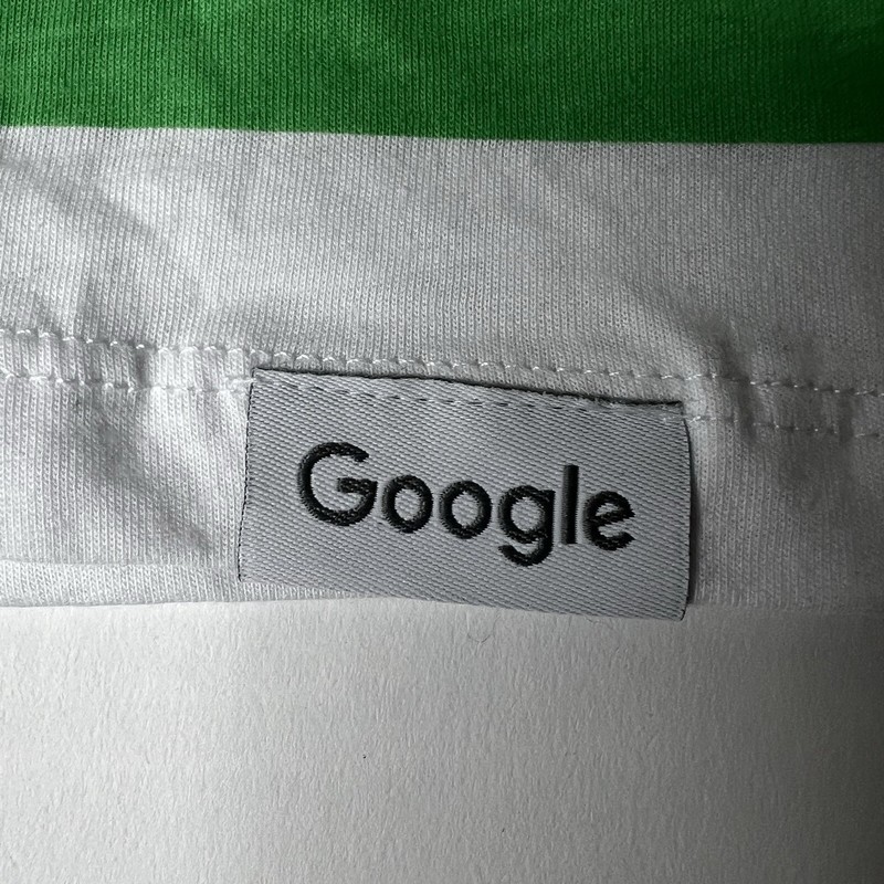 Google Official Merchandise Store White Multicolor Striped Tank Top Men 2XL NWOT gallery