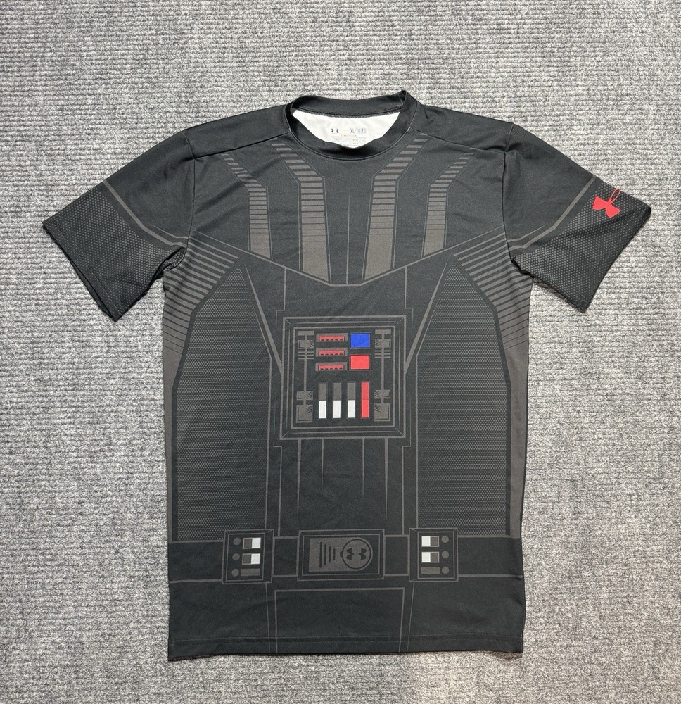 Under Armour Darth Vader Compression Shirt Mens XL Workout Lifting Performance