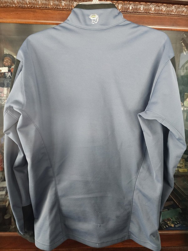 Mountain Hardwear Blue Windstopper Long Sleeve Pullover Large Pre Owned Snag gallery