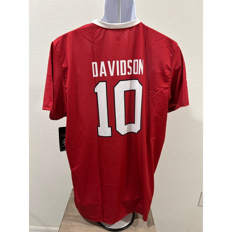 ProSphere Stanford Cardinal Soccer Jersey Davidson 10 Mens Large Red S0673 NWT gallery